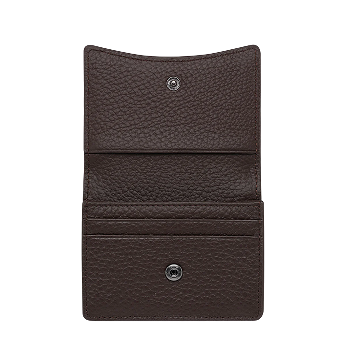 Lumen leather wallet cocoa