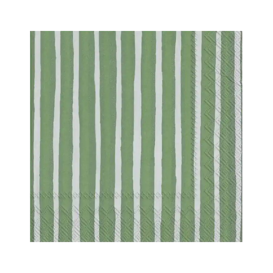 Marimekko piccolo paper napkins set of 20 green
