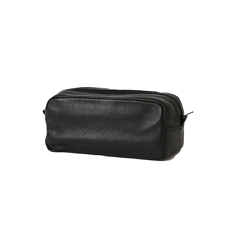 Marlo leather wash bag