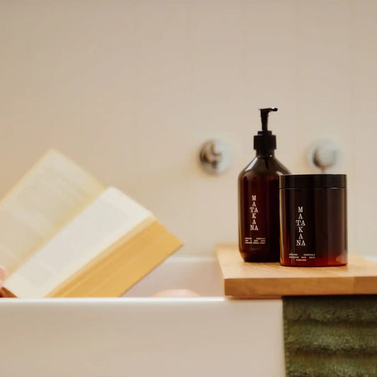 Matakana Essentials magnesium bath salts 500g kawakawa