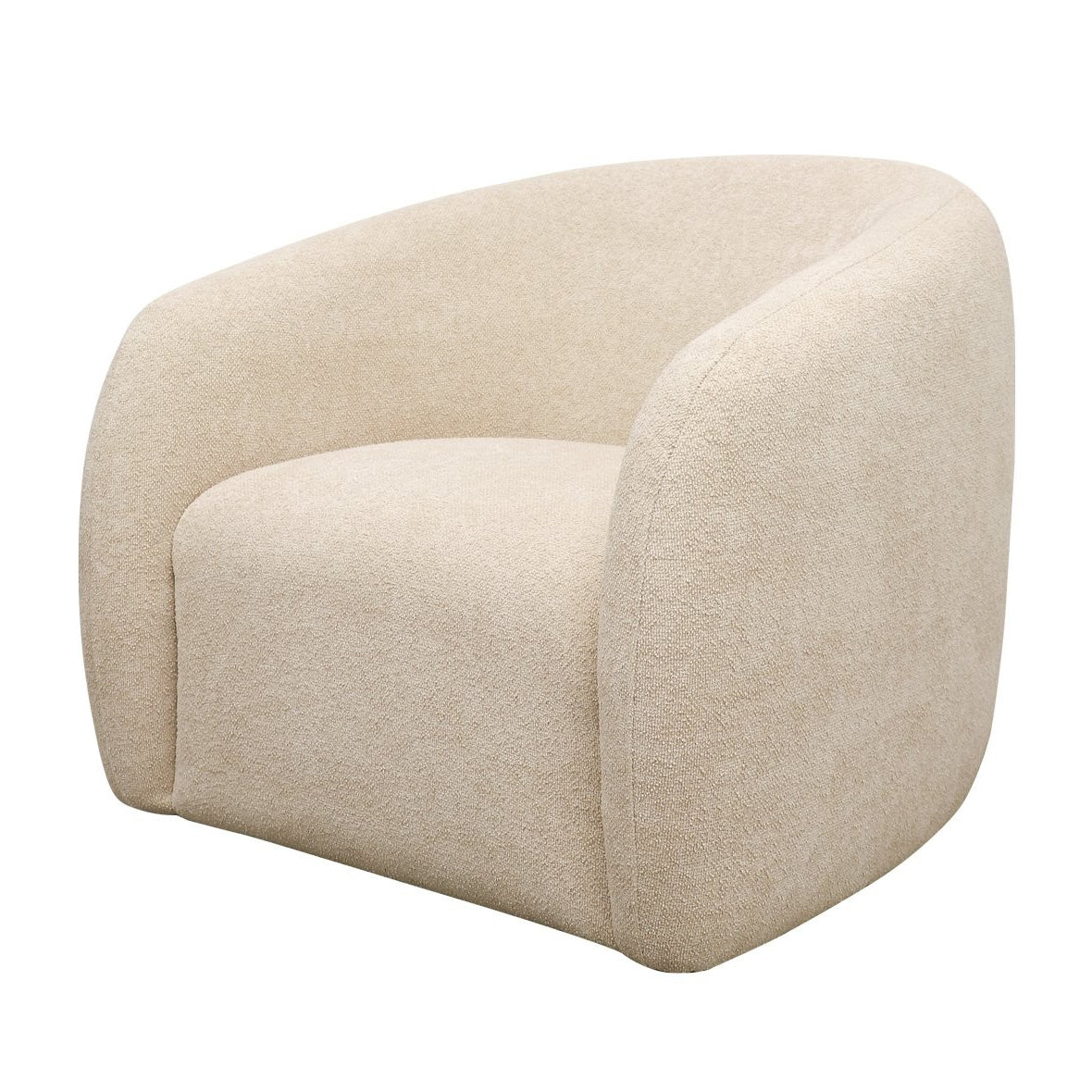 Maxwell swivel chair natural
