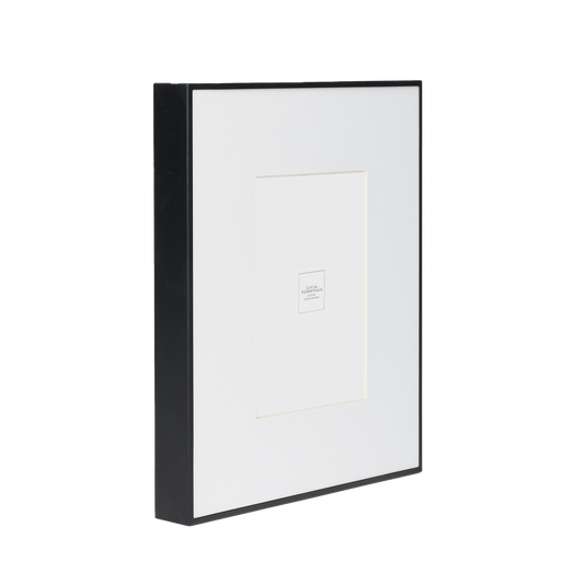 Metal photo frame 5" x 7" black
