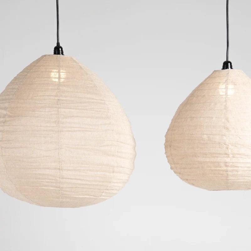 Miami linen pendant shade natural