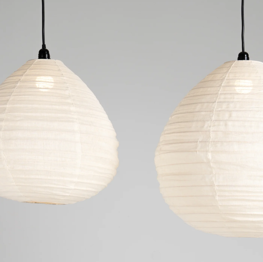 Miami linen pendant shade off white