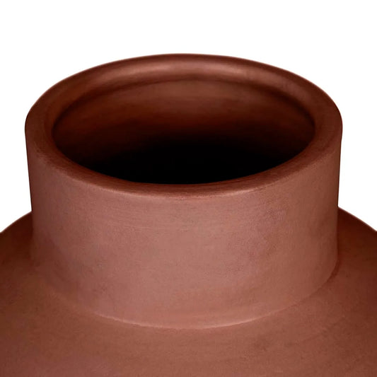 Mina earthenware ceramic vessel