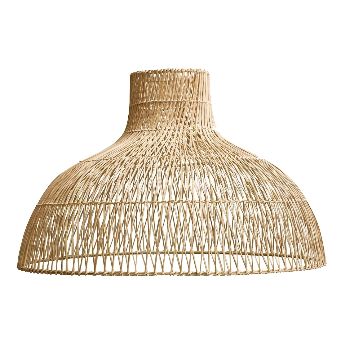 Minh round rattan shade natural 60cm