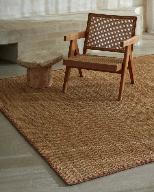 Monroe jute rug biscuit