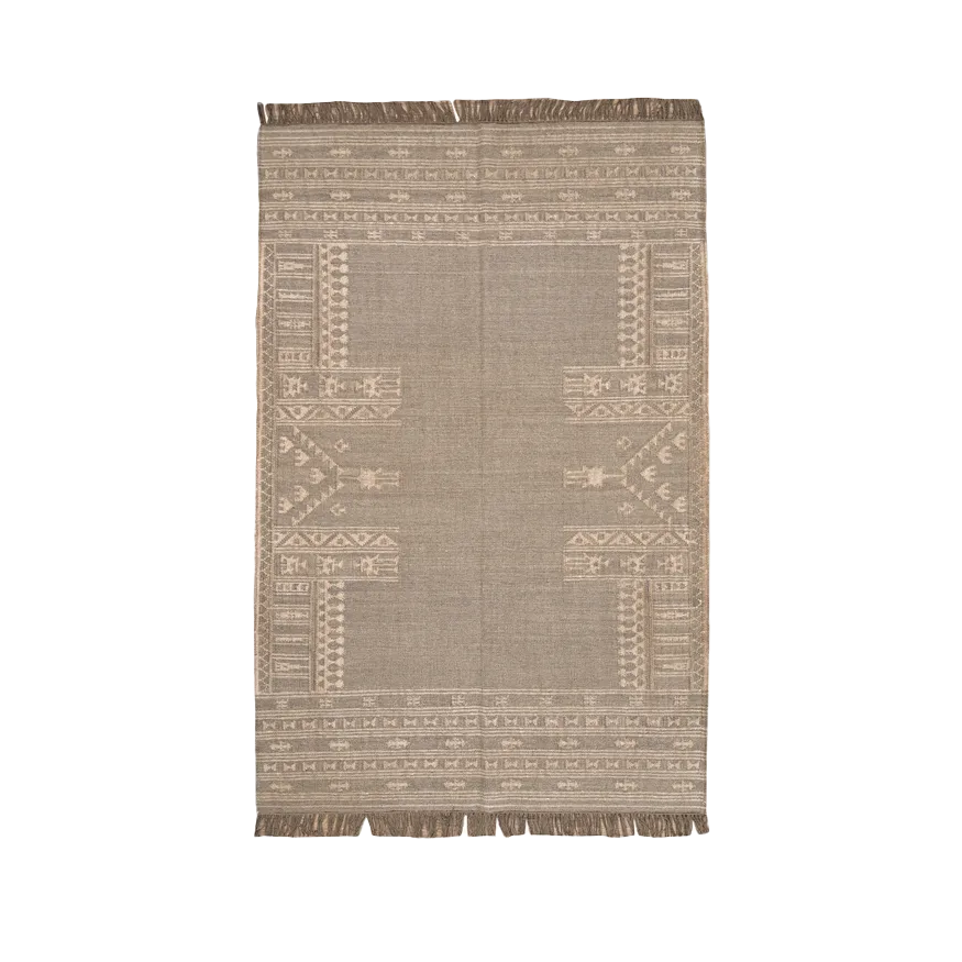 Mundara wool rug olive 180 x 120cm