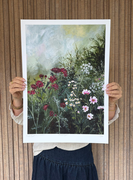 Muted Angels limited edition fine art print by Rachael Mayne