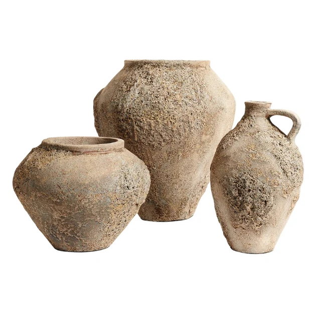 Muubs rustic terracotta jug 42cm
