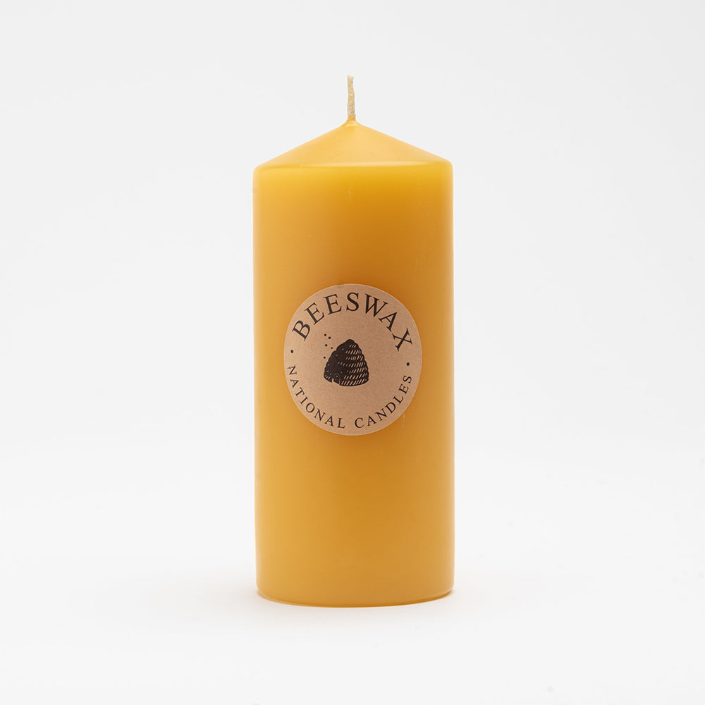 NZ Made beeswax candle