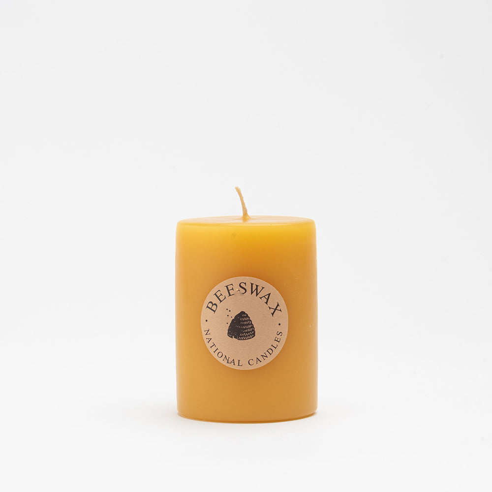 NZ Made beeswax candle