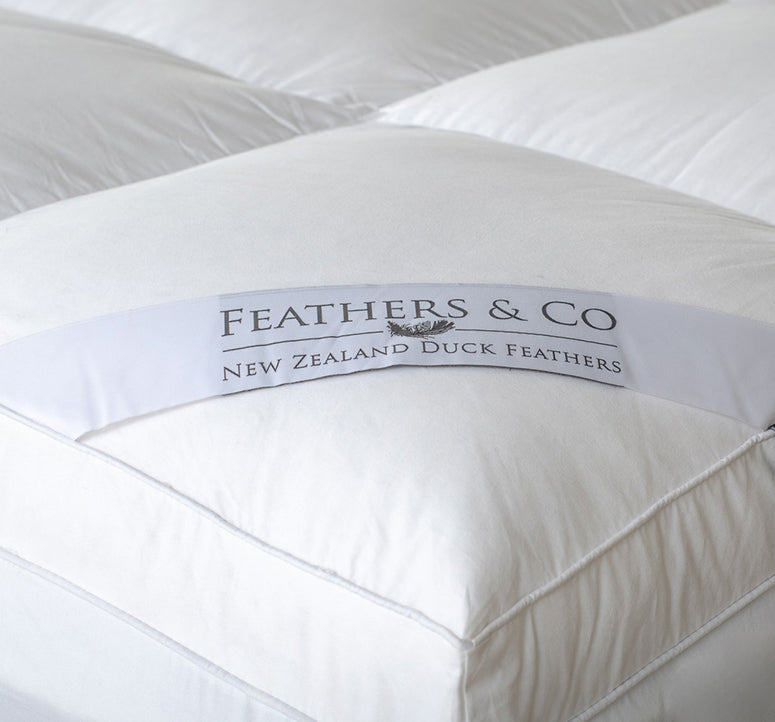 Premium NZ duck feather & down mattress topper 70/30