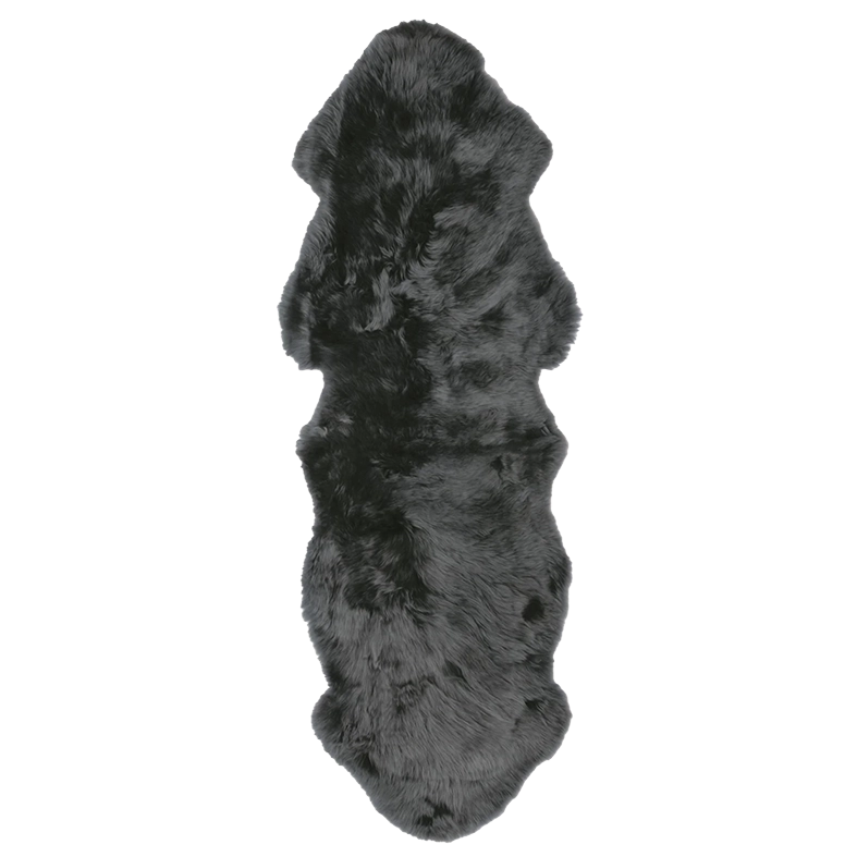 NZ long wool sheepskin hide double length 180cm