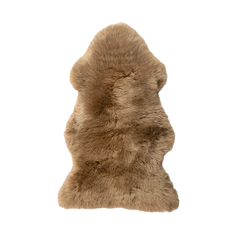 NZ long sheepskin hide single 100cm length