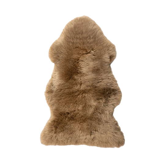 NZ long sheepskin hide single 100cm long