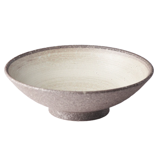 Nin-rin stoneware ramen bowl 25cm