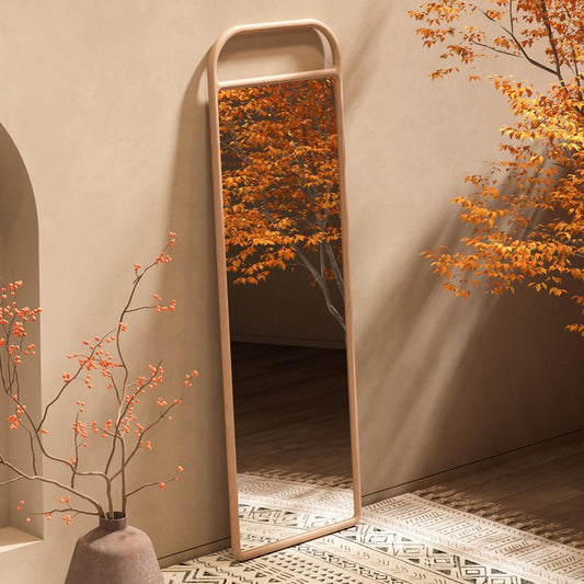 Nord solid oak leaner mirror 180cm natural