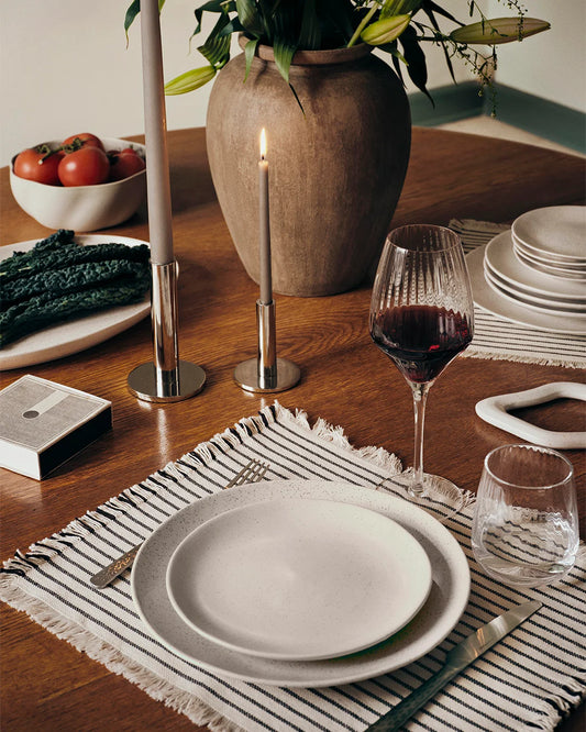 Broste Nordic vanilla side plate 20cm