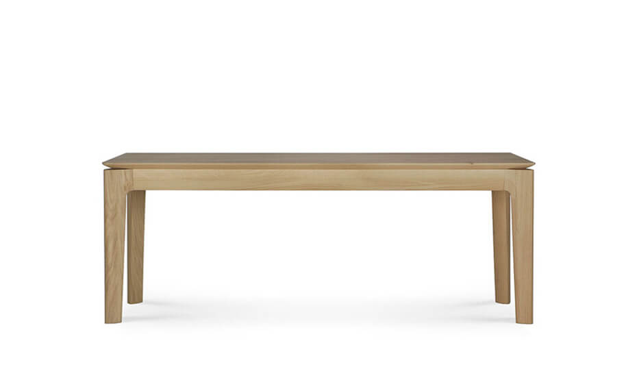 French oak bench seat natural