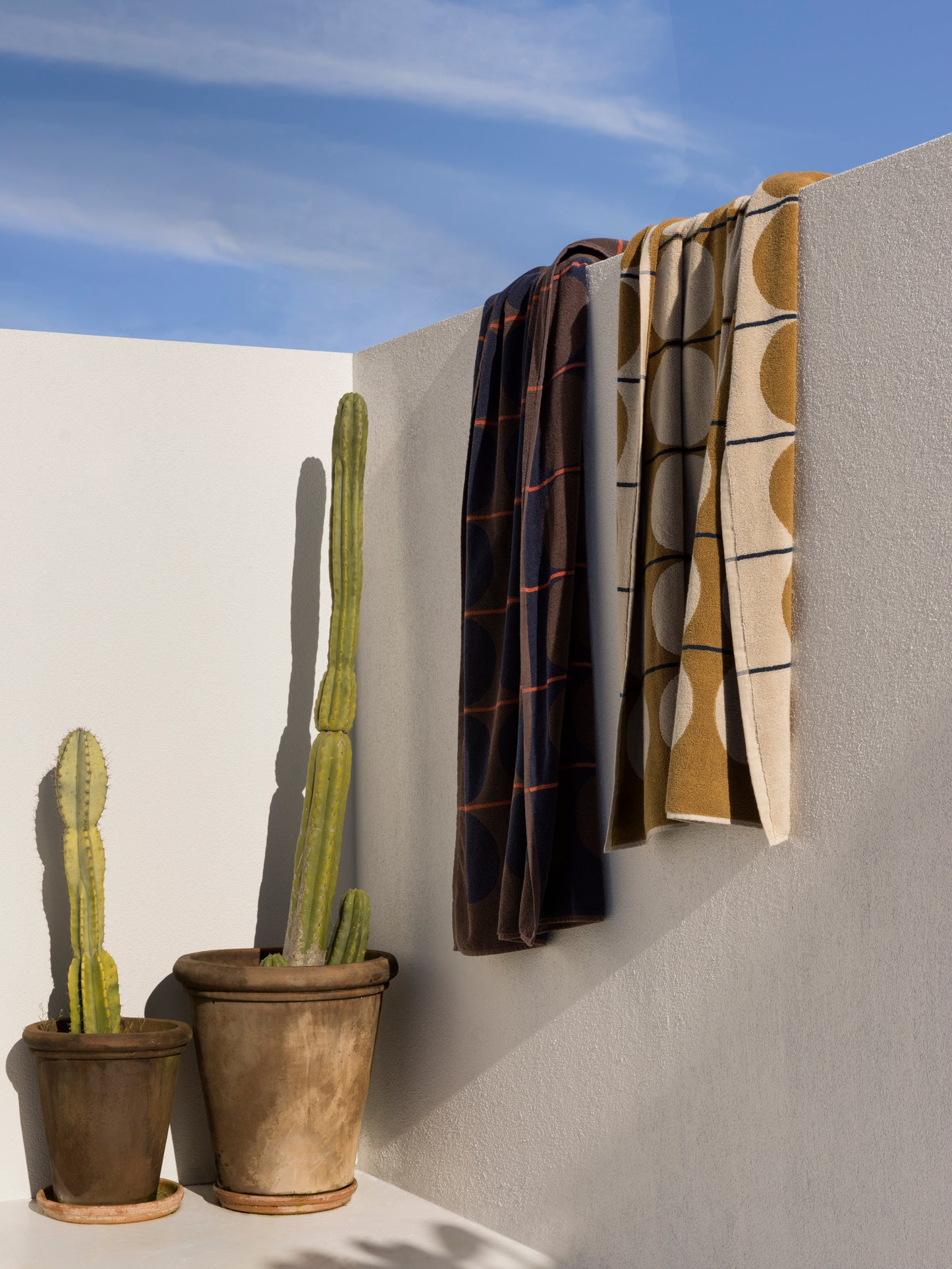 Abacus beach towel rye and tamarillo