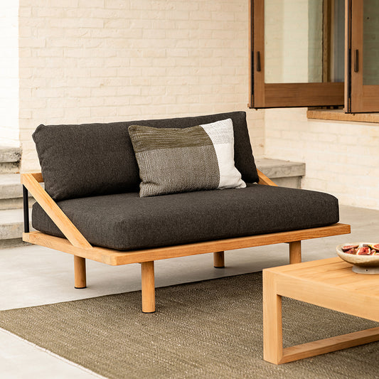 Outdoor Finn cushion 40 x 60cm mangrove