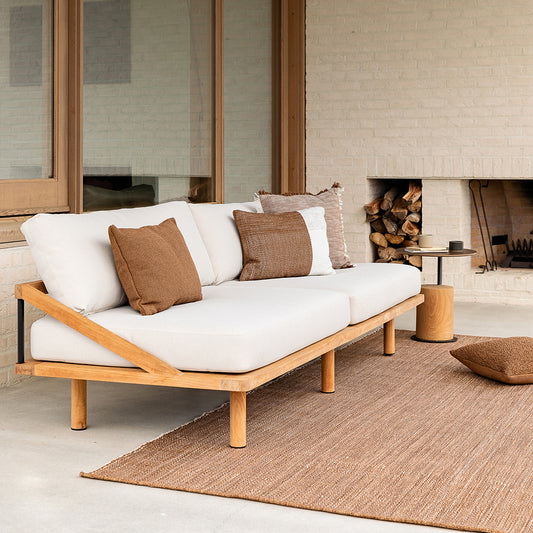 Outdoor Finn cushion 40 x 60cm tobacco