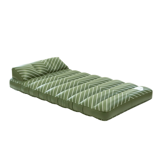 Oversized pool lilo 180cm olive