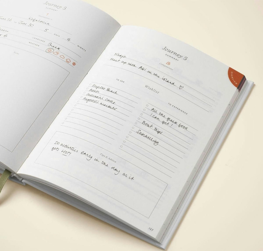 Papier Off Piste hard cover travel journal A5