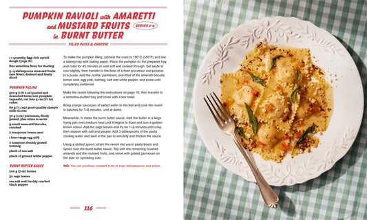 Pasta night recipe book