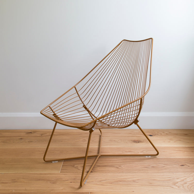 Piha wire lounge chair