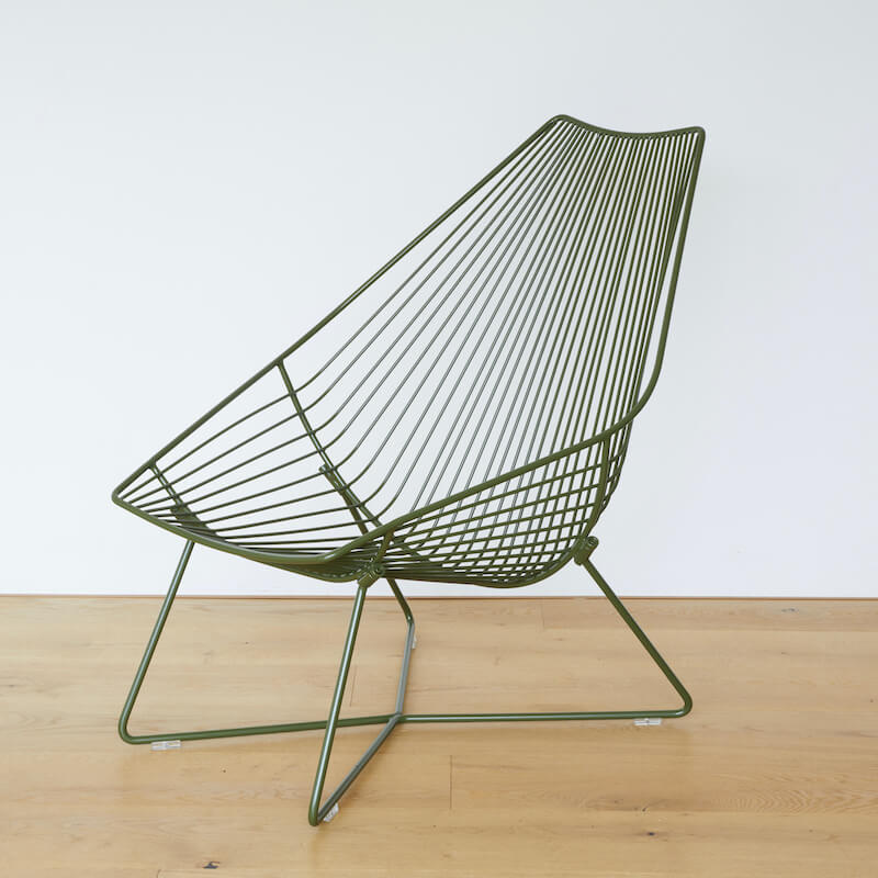 Piha wire lounge chair