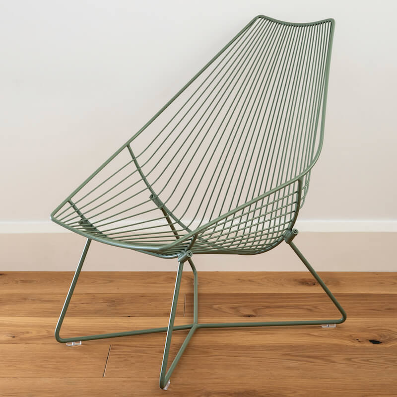 Piha wire lounge chair