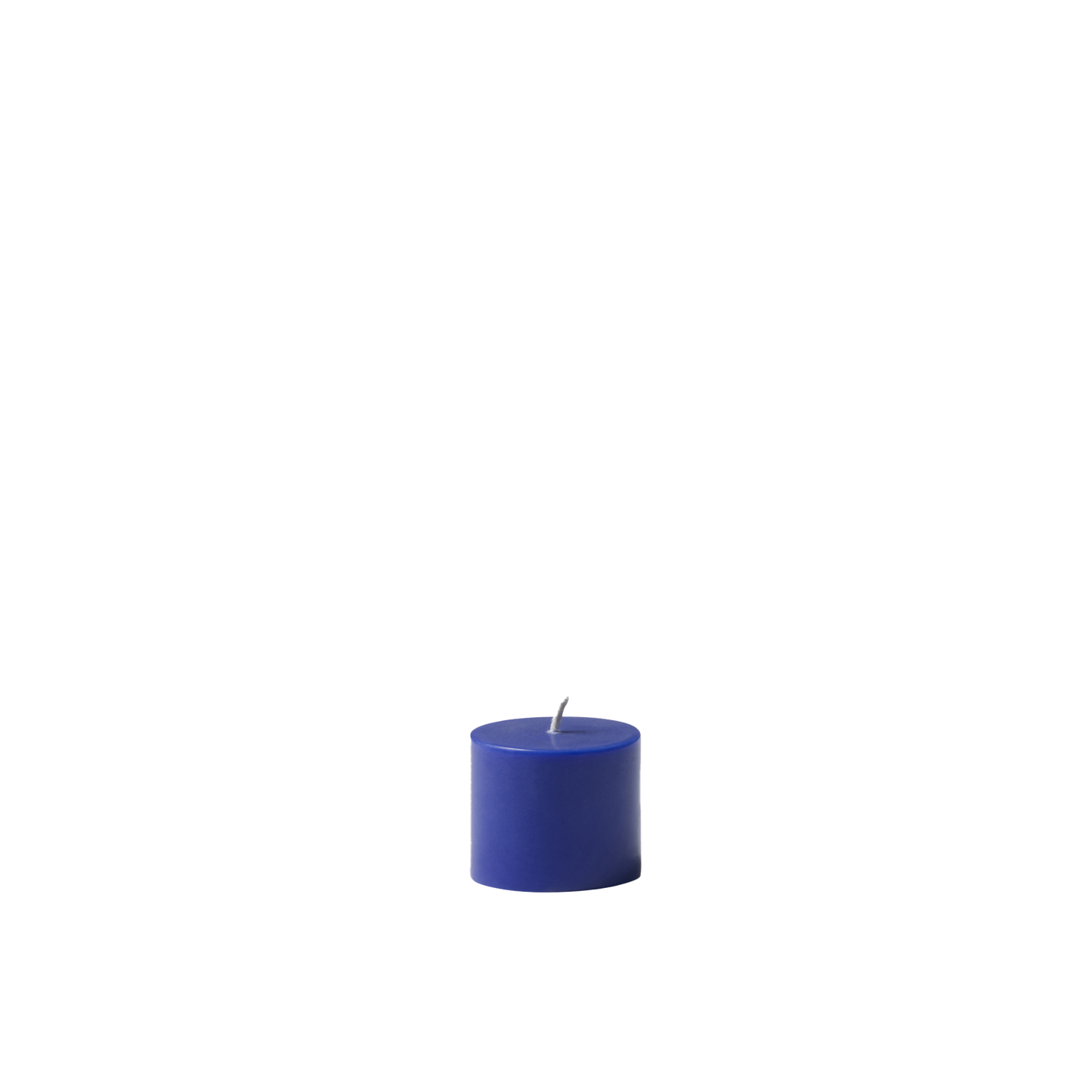 Pillar candle 3.5cm cobalt