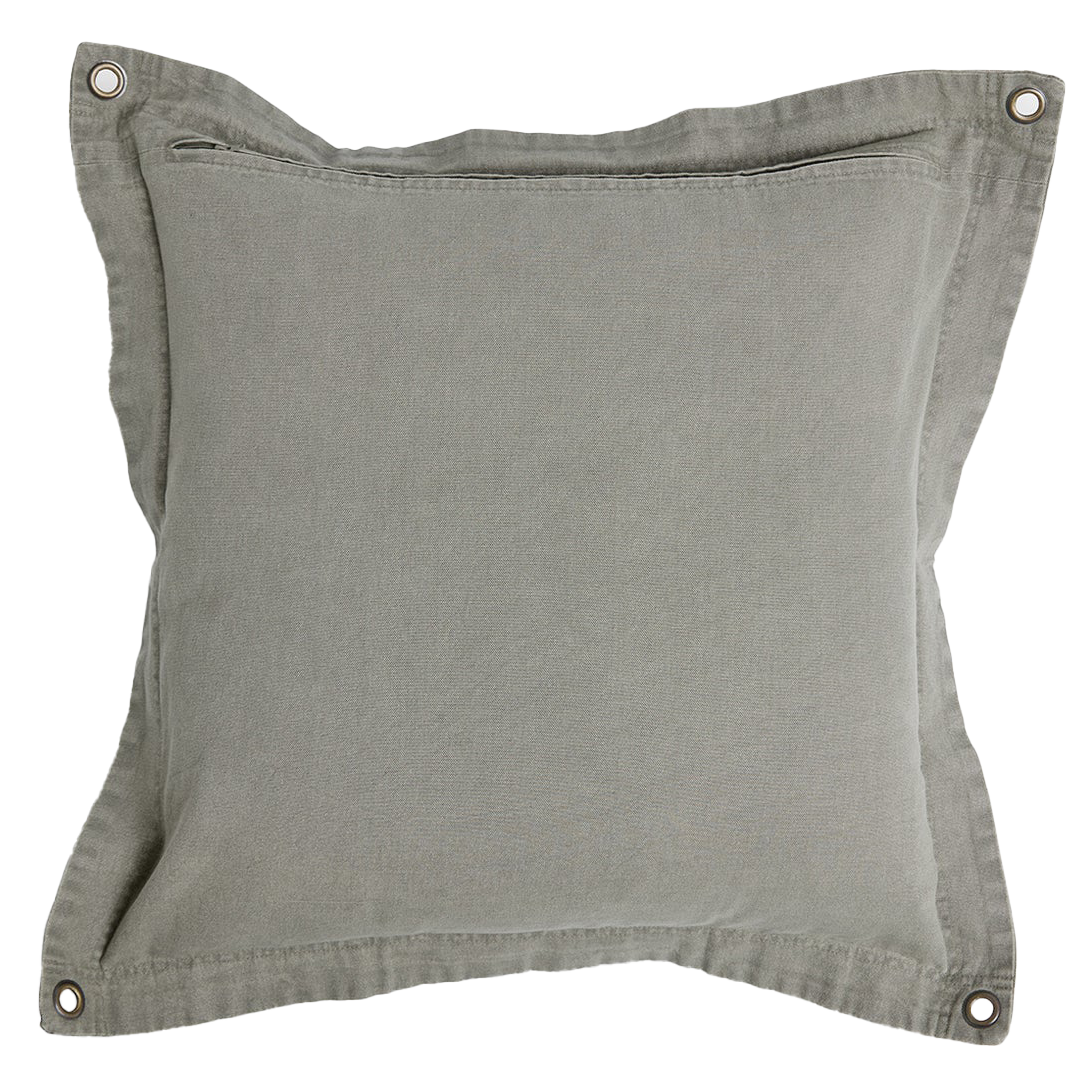 Pony Rider Highlander cushion cover 60cm olive grey