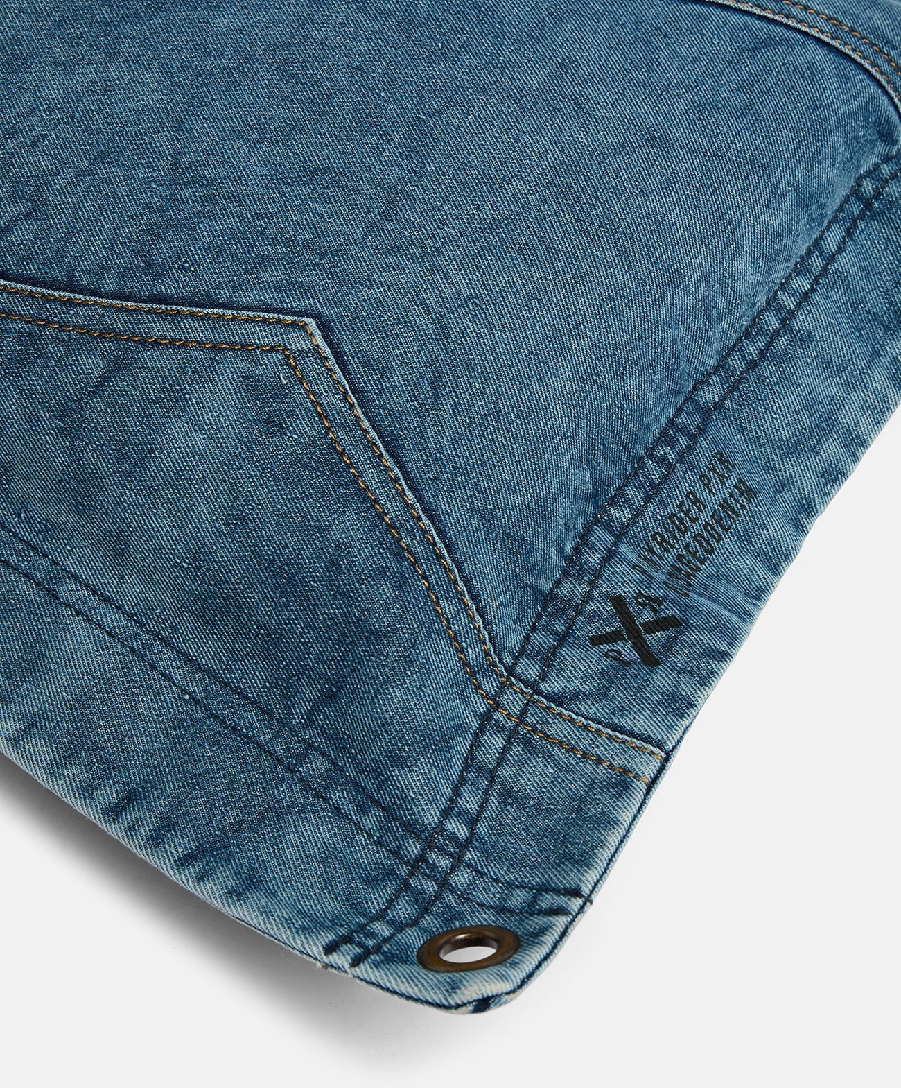 Pony Rider Outlander cushion cover 35 x 55cm denim