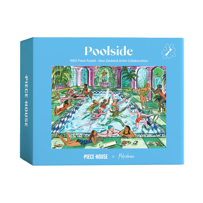 Poolside 1000-piece jigsaw puzzle