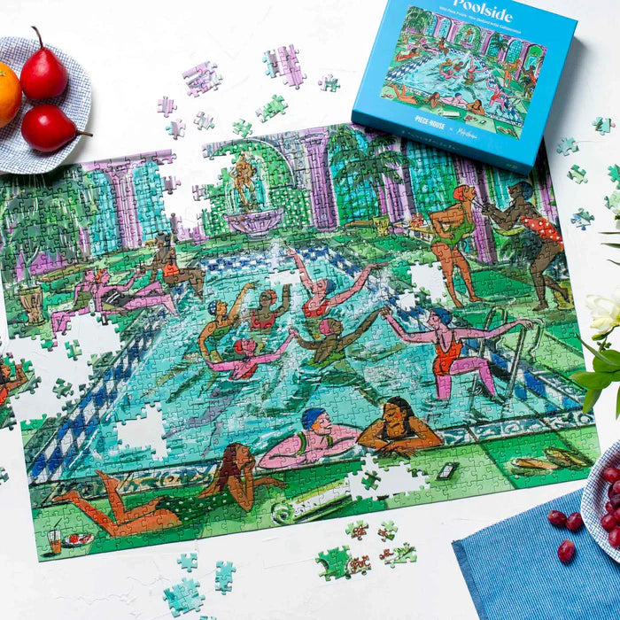 Poolside 1000-piece jigsaw puzzle