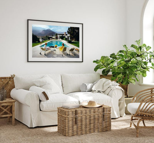 Slim Aarons 'Poolside Gossip' photographic print