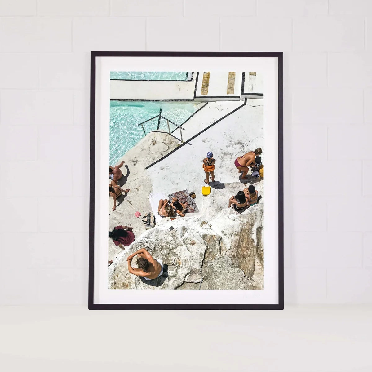 Poppie Pack 'Post Coast Coffee and Dip' photographic print