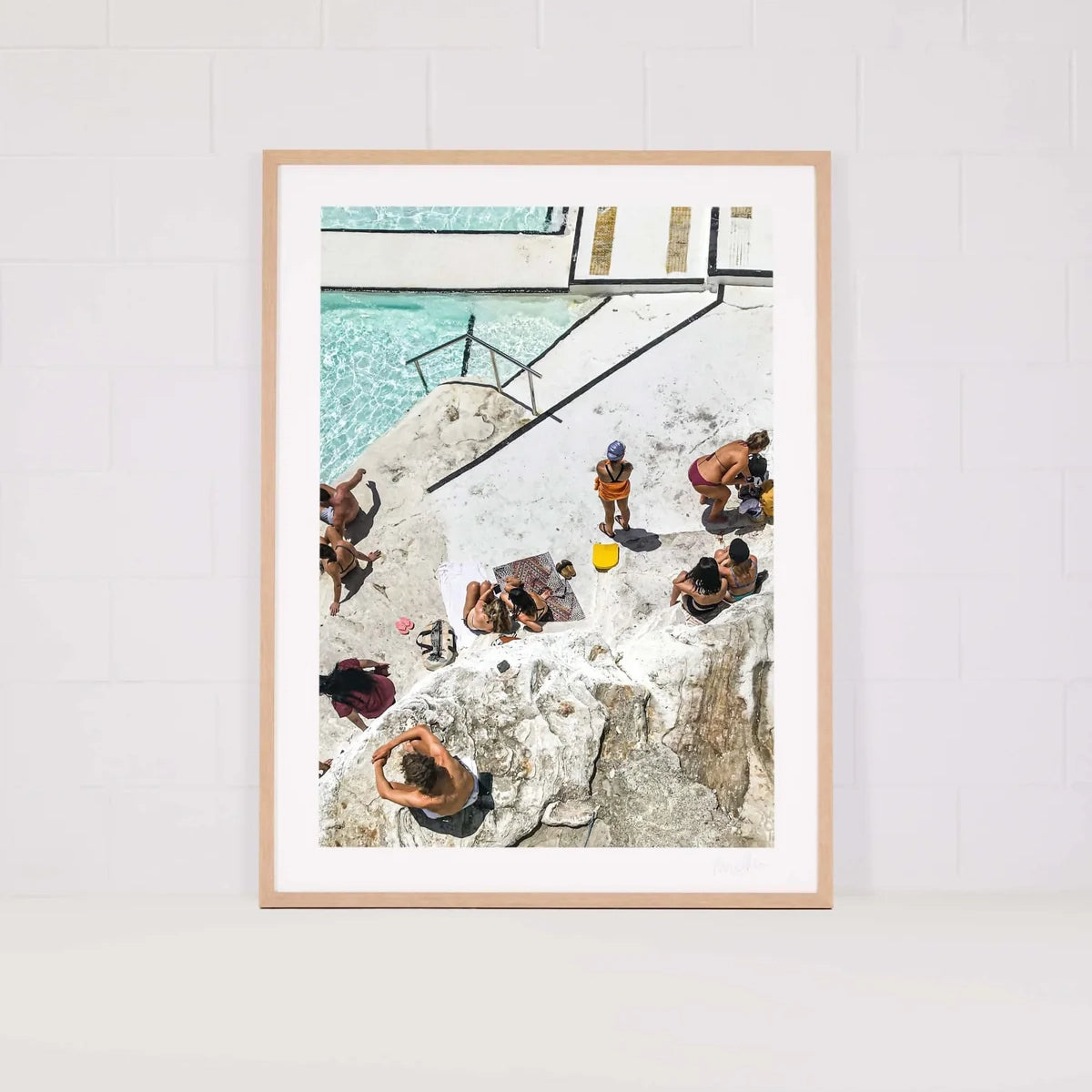 Poppie Pack 'Post Coast Coffee and Dip' photographic print