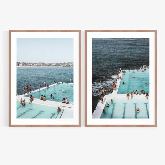 Poppie Pack 'Milky Icebergs' photographic print