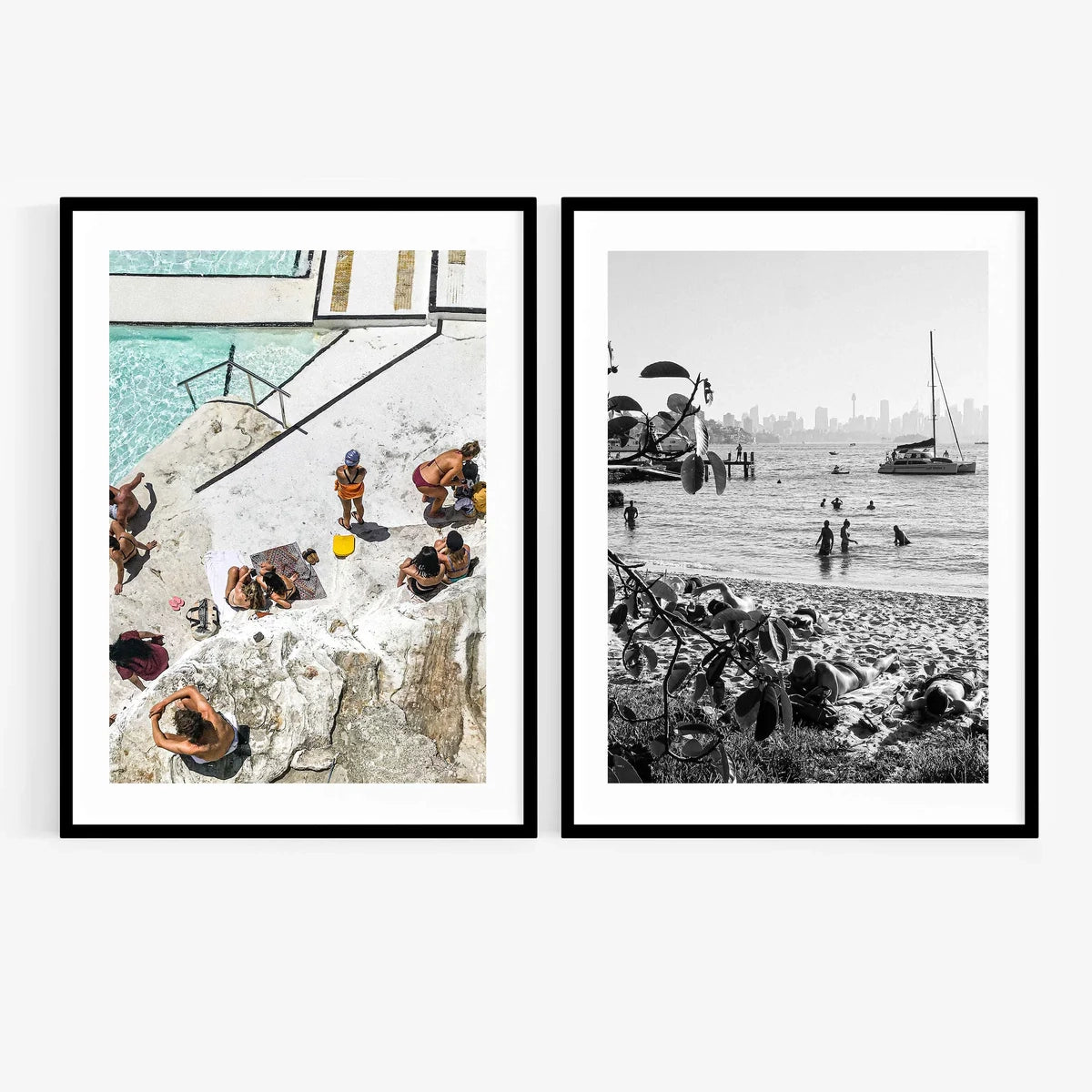 Poppie Pack 'Post Coast Coffee and Dip' photographic print