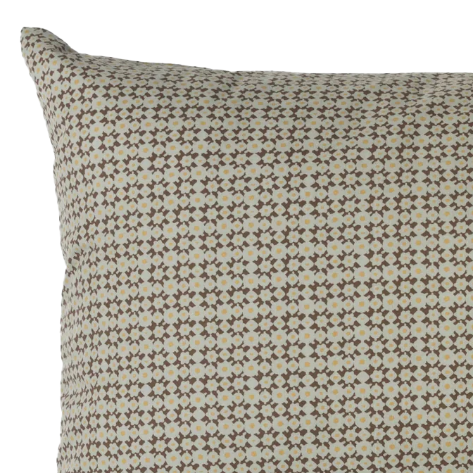 Porto organic pillowcase pair miso & cocoa