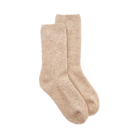 Possum merino wool socks natural