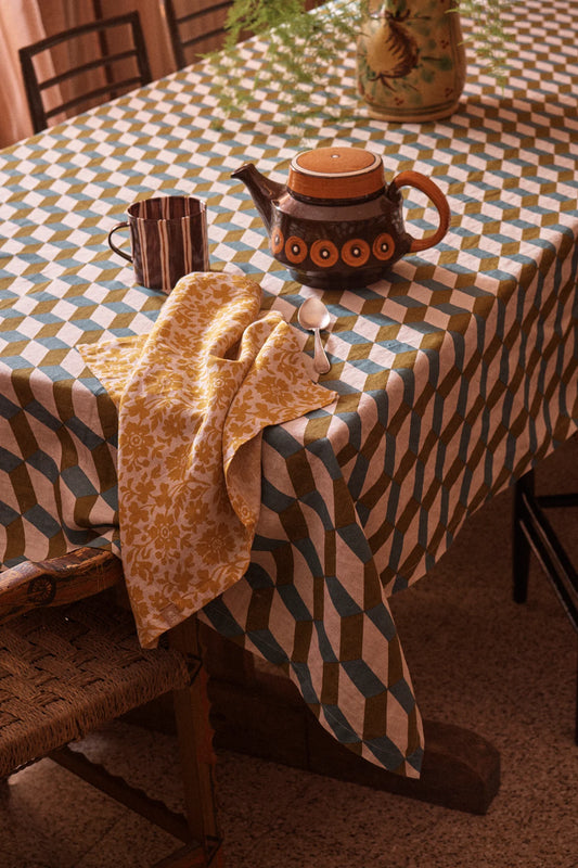 SOW Raffael french flax linen tablecloth 240cm