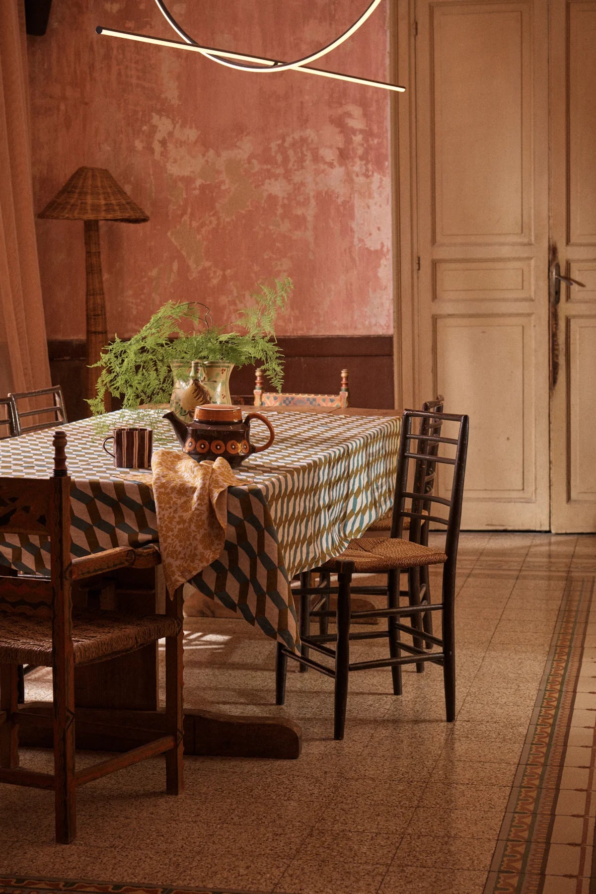 SOW Raffael french flax linen tablecloth 240cm