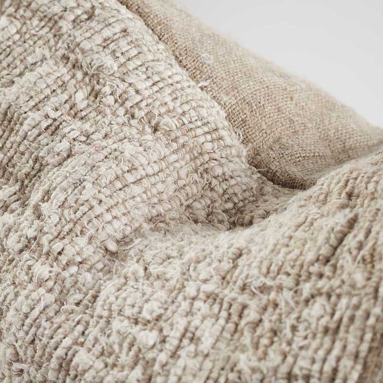 Raffine hand woven linen cushion cover 40x60cm