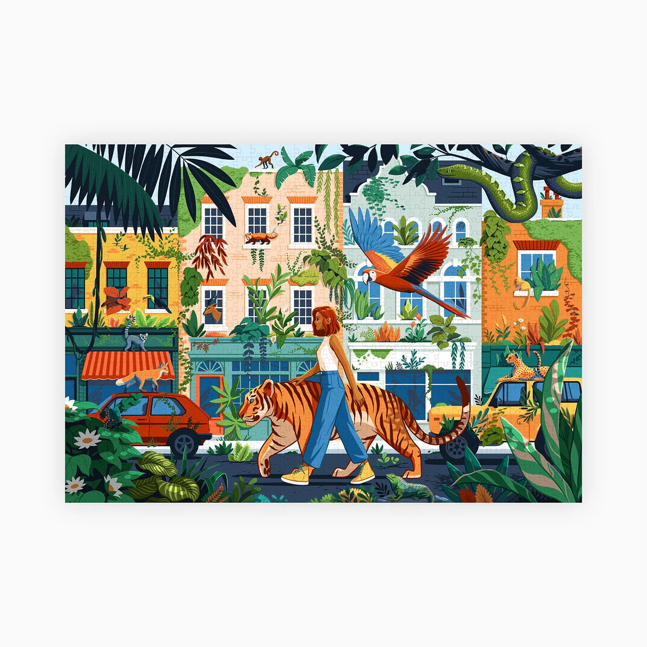 Reclaimed 1000-piece jigsaw puzzle