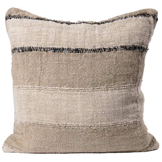 Retreat hand woven cushion cover 50cm